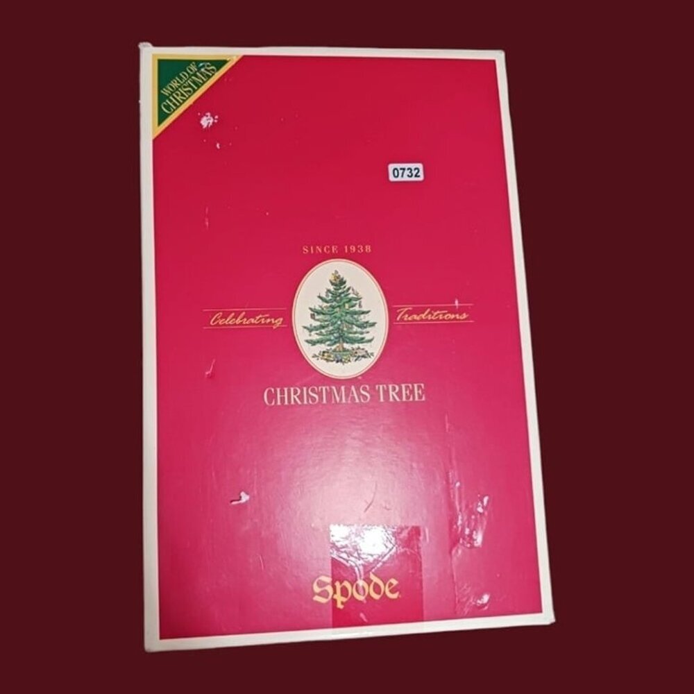 Spode musical table top world christmas tree multicolor "10" tall - Picture 11 of 11